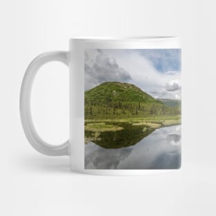 Mountain Pond Panorama Mug